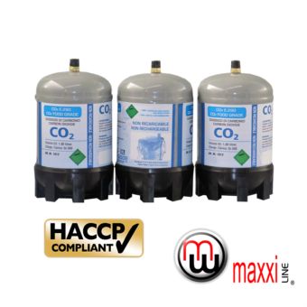 maxxiline co2 food grade bottles