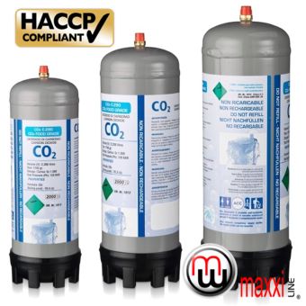 maxxiline co2 food grade canisters