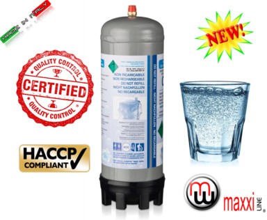 maxxiline co2 food grade bottles